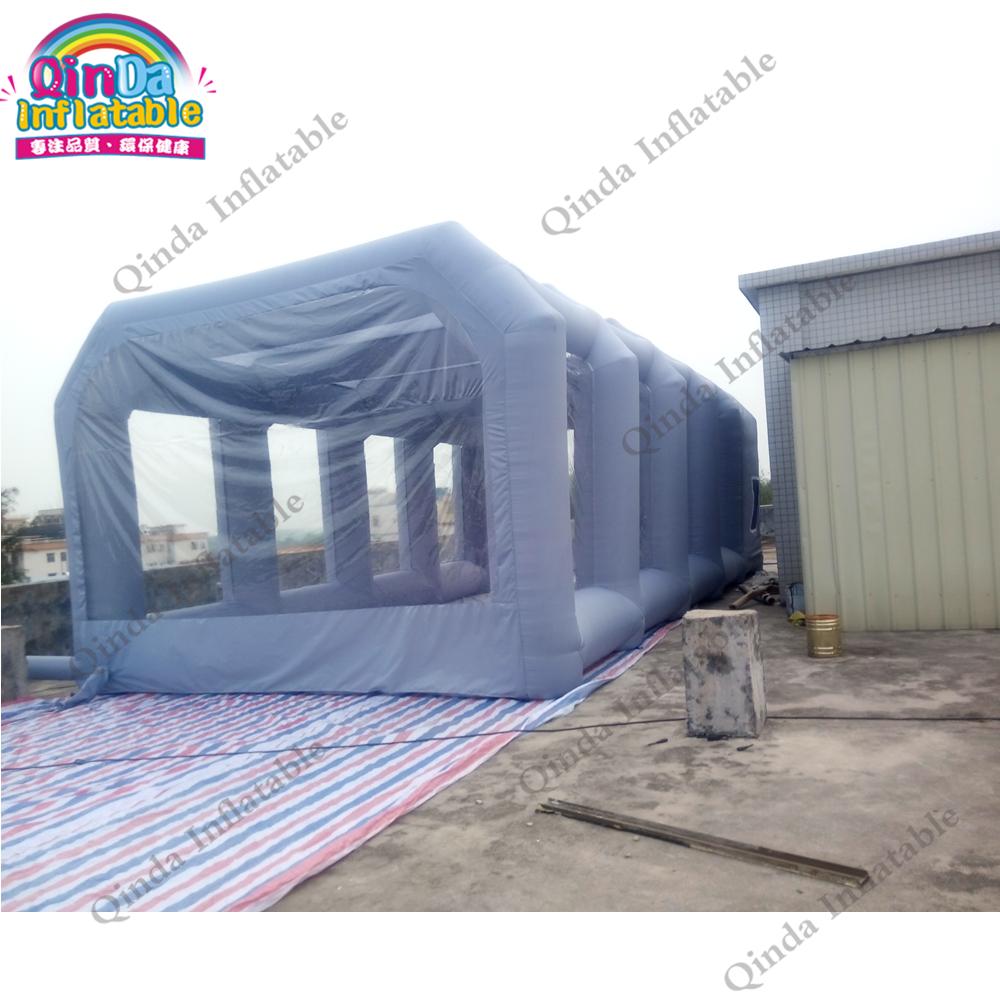 Inflatable Paint Booth - 자동차 수리용 모바일 팽창식 페인트 텐트,