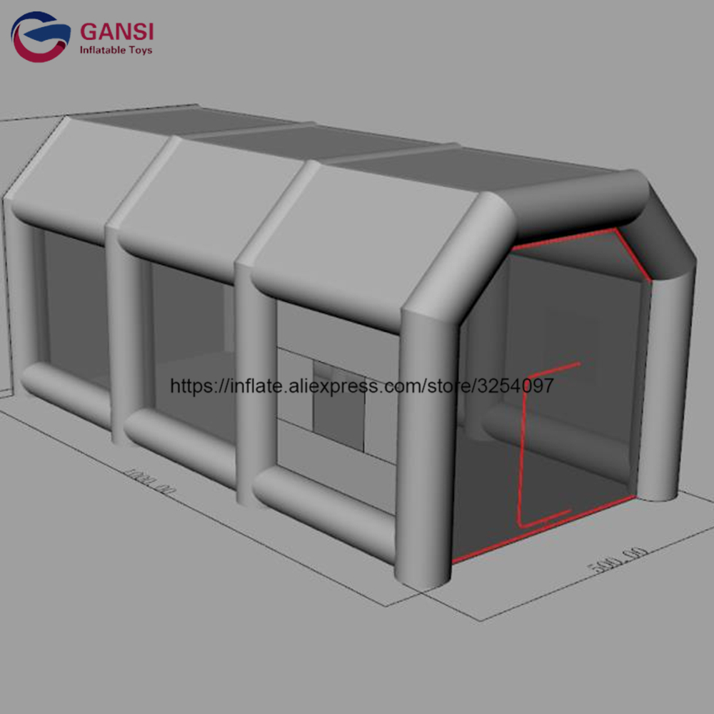 Inflatable Paint Booth - 대형 자동차 텐트 풍선형 스프레이 부스