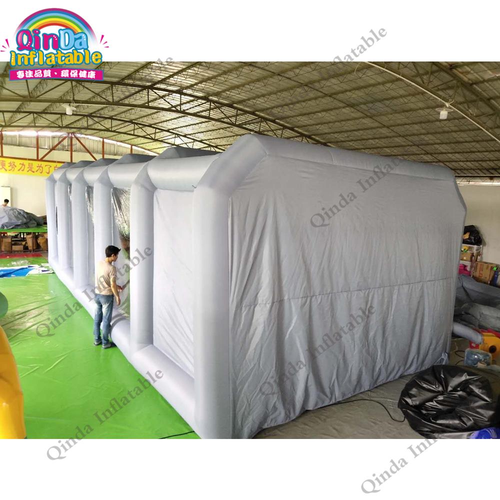 고품질 스프레이 페인팅 텐트 10X5x3.5M 자동차용 - Inflatable Paint Booth 리뷰 및 가격
